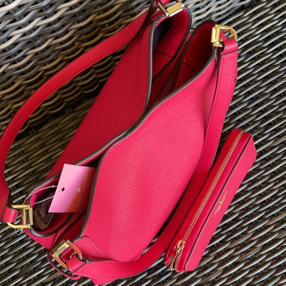 Kate Spade leila md triple compartment shoulder bag & leila lg continentl wallet - Picture 12 of 16